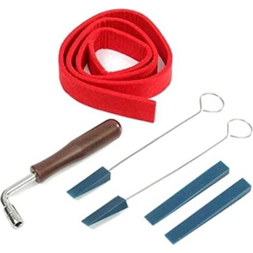 XFDZ 6Pcs Piano Tuning Lever Tools Kit Mute Hammer DIY Set Piano Part