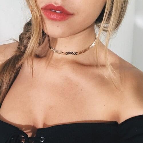 YUN RUO Sexy Leaves Choker Necklace Fashion Rose Gold Color Titanium Steel Woman Jewelry Birthday Gift Never Fade Drop Shipping