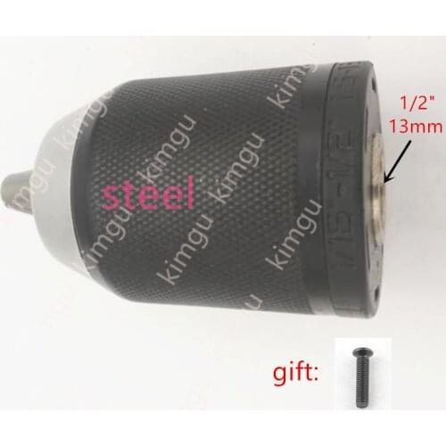 Chuck Keyless 2-13MM replace for DEWALT N442695 N442696 330075-66 905261 899515 DC985KA/DC988VA/DC989VA/DCD791B/DCD796D2