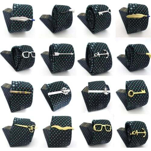 Free Shipping Mens Tie Clips 29 Designs Option Novel Superheroes Style Anchor Design Tie Pins Wholesale & Retail Arrow Clips