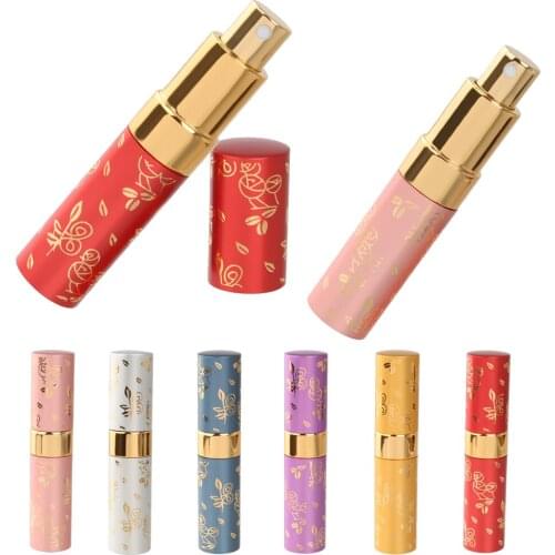 15ml Travel Metal Perfume Aftershave Atomizer Empty Bottle Refillable Sprayer Pump Scent Case Perfume Refillable Bottles