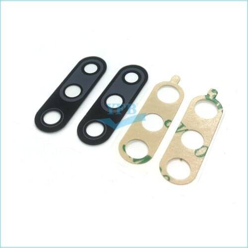 2pcs For Asus Zenfone Max Pro M2 ZB631KL Rear Bcak Camera Glass lens Cover With Adhesive Sticker