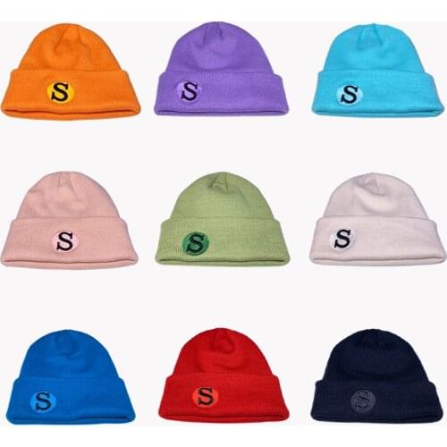 2020 Winter Hats for Woman S Beanies Knitted Solid Cute Hat Girls Autumn Female Beanie Caps Warmer Bonnet Ladies Casual Cap