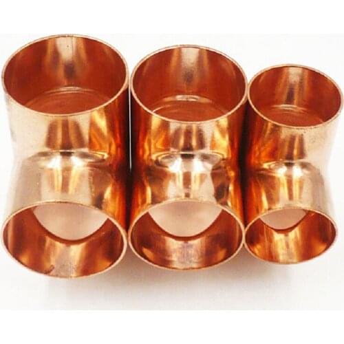 3/4'', 3/4 inch, 3/4-inch Copper Sweat Tee C x C x C, (Pack of 50, Copper Pressure Plumbing fittings