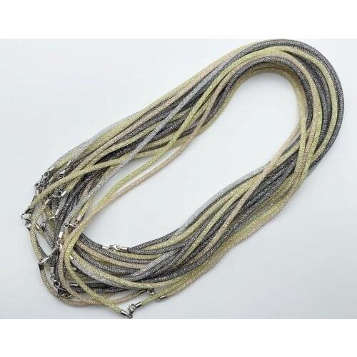 3pcs Womens Fashion Gold Plated Crystal collarbone chain diy jewelry necklace