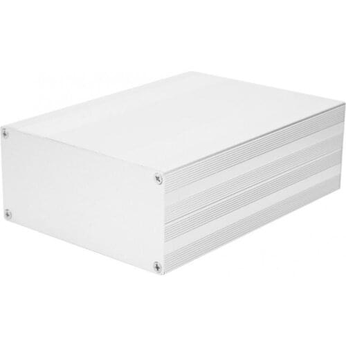 68X145X200mm Aluminum Project Box Matte Silver DIY Electronic Circuit Board Enclosure Case Complete Accessories