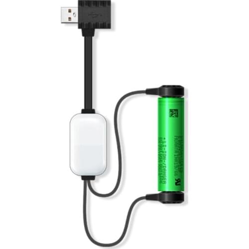 A10 18650 Battery Charger For Li-ion Batteries Multifunction USB Magnetic Outdoor Portable Charger DC 5V Mini Battery Charger