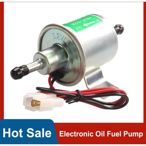 Car HEP-02A Electronic Oil Fuel Pump 12V Electronic Diesel Petrol Gasoline Pump Auto Heater Accessories Universal Trucks & Boat