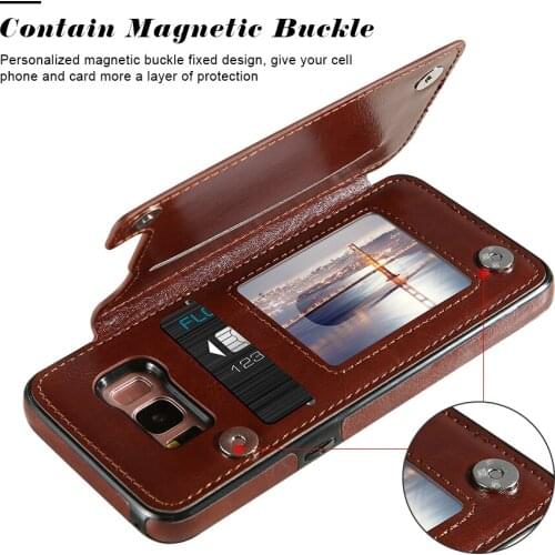 KISSCASE Card Slots Wallet Case For Samsung S20 Ultra S20 Plus S8 S9 S20 Plus S10E Note 8 9 10 20 S7 Edge A51 A71 4G Flip Cover