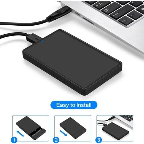 Etmakit USB 3.0 to 2.5 Inch SATA Hard Drive External Enclosure HDD Mobile Hard Disk Box NK-Shopping