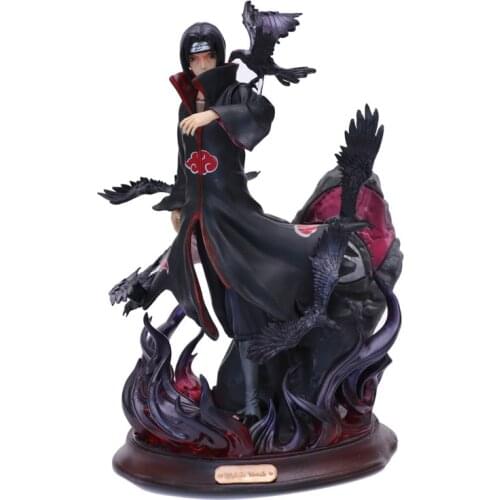 Uchiha Itachi NARUTO GK Action Figure Akatsuki Statue 26cm