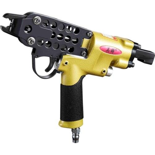 Nailer Diamond Mesh Aluminum Tube Nail Fence Mattress Nail C-type Nailer Pneumatic Code Nailer