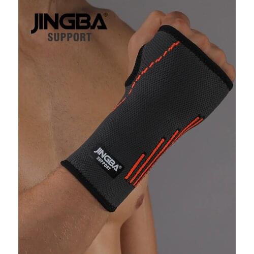 JINGBA SUPPORT 1PCS Nylon Wristband weightlifting Wrist Support boxing hand wraps wrist brace boxing wrist handguard Protective