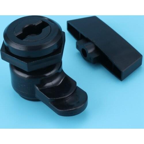 Wing knob key operating electronic cabinet door plastic cam lock latch