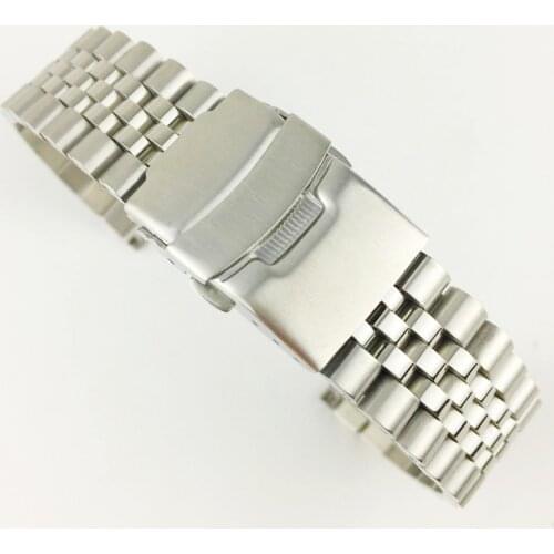 Men Watch Band Strap Stainless Stell Deployment Clasp Speed Master Wrist Women Band 18mm 19mm 20mm 22mm 23mm 24mm 26mm 28mm 30mm