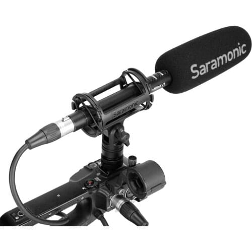 Saramonic Soundbird V1 Cardioid Shotgun Microphone Broadcast-Kwaliteit Voor Eng, Filmmaken, Veld Opname, Sound Design Camera