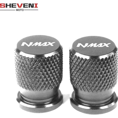 For YAMAHA NMAX 125 N Max 155 Universal Motorcycle Accessories CNC Cover Blue Red Wheel Tire Valve Stem Airtight Covers Cap