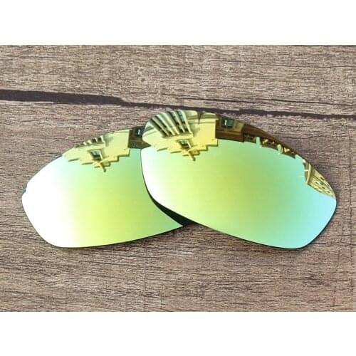 Vonxyz 24K Mirror Polarized Replacement Lenses for-Oakley Whisker Frame