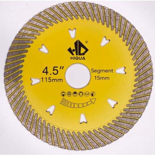Top Quality Tile Cutting Disc,115x15mm, 4.5" Super Thin Ceramic Marble Granite Blade,Diamond Disk,Especially Sharp & Long Life