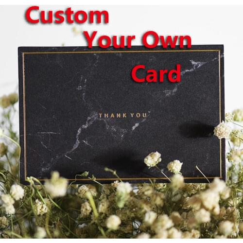 Custom Card Paper Colorful Printiing Gold Silver Foil Birthday Wedding Invitation Thank You Teachers Day Special Shape Card