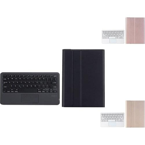 Tablet Case+Keyboard for Lenovo M10 Plus 10.3 Inch Flip Leather Case Tablet Stand with Bluetooth Keyboard