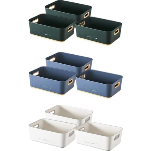 Storage Basket Clothing Container Suitable for Bathroom Tidy Organiser Free Standing Tabletop