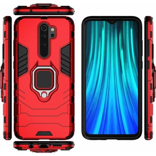 Phone Holder Finger Ring Case for Xiaomi Redmi Note 8 Pro Magnetic Armor Cover on the for Xiomi Redmi Note 8 Pro 8pro Funda Capa