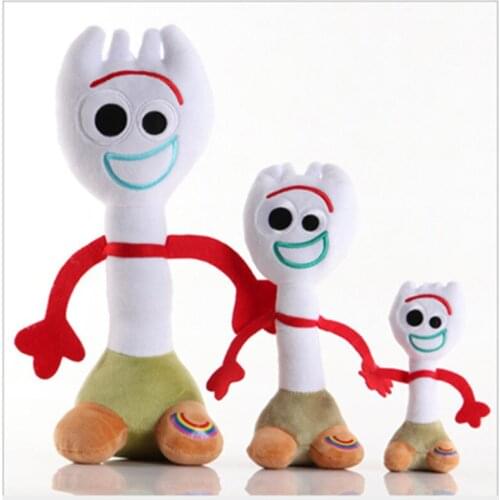 Disney Toy Story 4 New 15cm 25cm 34cm Forky Buzz Lightyear Woody Soft Plush Toy Stuffed Doll Figure Cartoon Toys For Kids Gifts