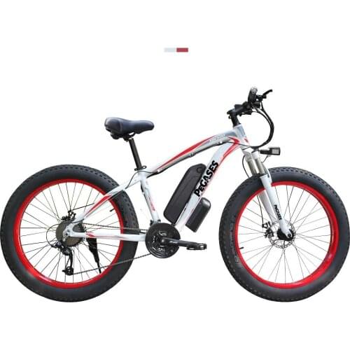 48V 26 " 500W/1000W Carbon Steel Electric Bike with 13AH Lithium Battery E MTB 26 Inch Carbon Steel Electric E-bike