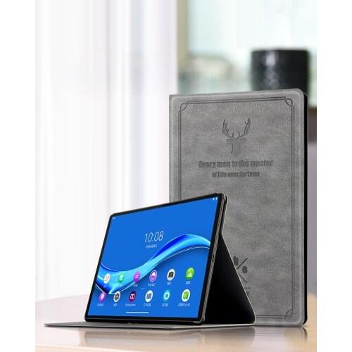 GLIGLE Retro Stand Leather Case cover for Lenovo Tab M10 Plus TB-X606F TB-X606X 10.3inch Tablet Shell