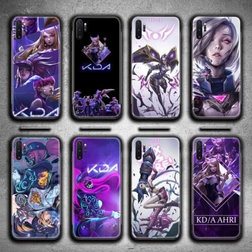 HOTCASHOP Legends kda kaisa Ahri akali Phone Case For Samsung Galaxy Note20 ultra 7 8 9 10 Plus lite M51 M21 J8 Plus 2018 Prime