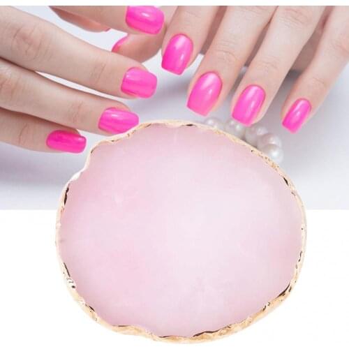 2021 New Hot Sale Resin Makeup Mixer Nail Art Polish Mixing Plate Foundation Coloring Palette