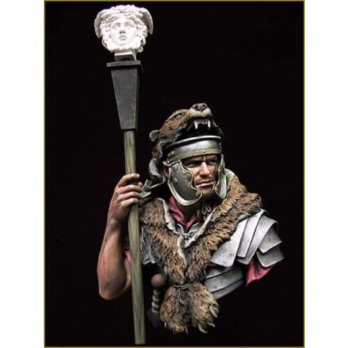 New Unassembled 1/10 ROMAN SIGNIFER 1st Century A.D(II) bust Figures Resin Kit DIY Toys Unpainted kits