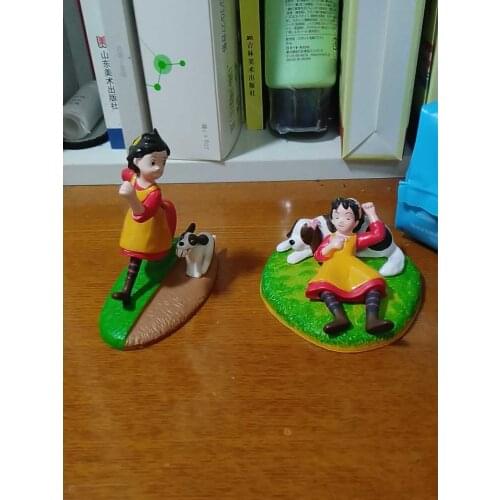 Pvc figure model toy alp s girl 2pcs/set out of print