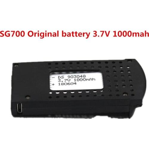 RC drone 3.7V1000mAh original battery to SG700/DM107S/S169 folding fixed height quad aircraft accessories