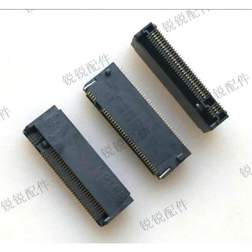 5pcs) Connector apci0106-p009h ngff interface m.2 socket 67p a key H = 4.2