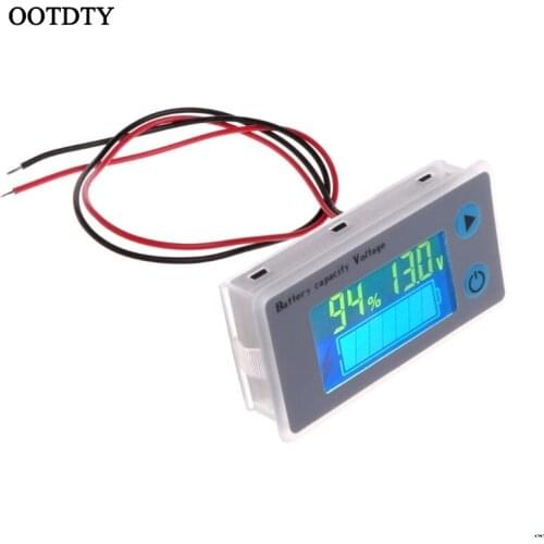 10-100V Universal Battery Capacity Voltmeter Tester LCD Car Lead-acid Indicator Digital Voltmeter Voltage Tester Monitor