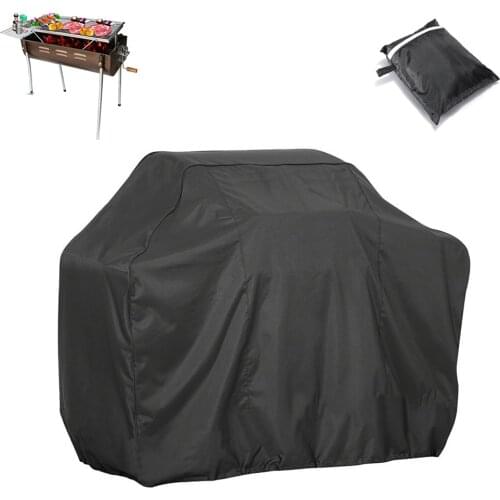 Grill Cover Barbecue Grill Cover Waterproof Dustproof Gas Grill Protective Cover Grill Cover