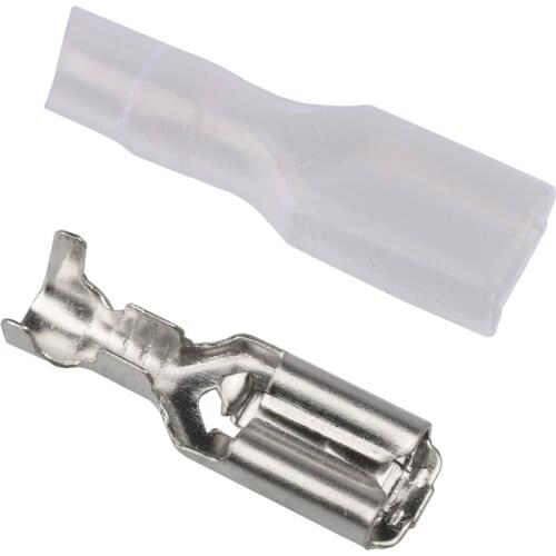 50sets 4.8 Locked plug, insulated sleeve, switch, wire, connecting terminal