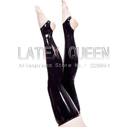 Fashionable latex stockings