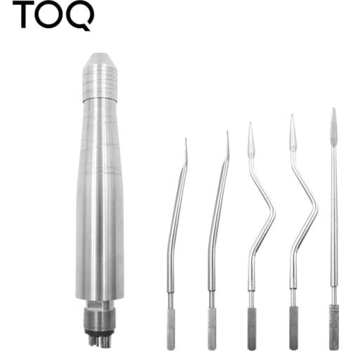 Stainless Steel Oral Dental Extraction Surgery Instrument Set Pneumatic Dental Root Elevator Extraction Apical Root Elevators