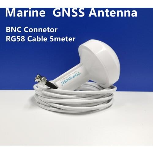 NEW Free shipping high quality RG58 cable marine positioning navigation active GNSS Gps antenna, BNC connector, cable length 5M
