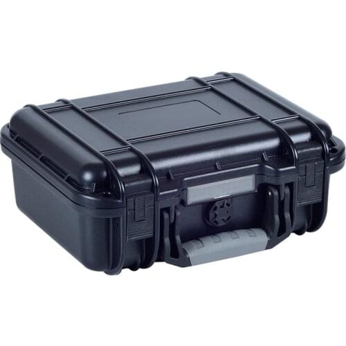 Plastic tool box shockproof waterproof hard tool case with foam