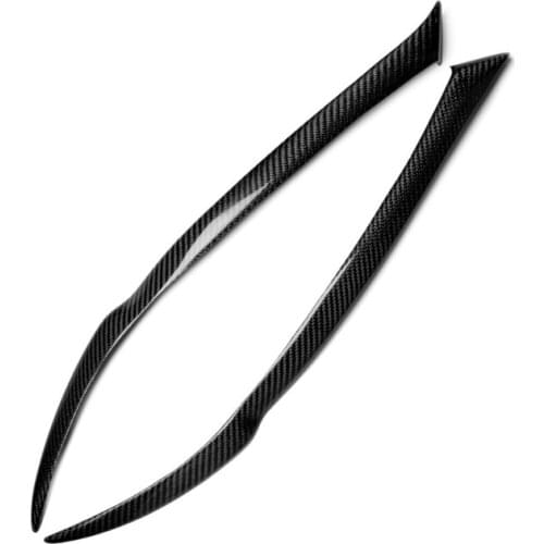 Fit For Honda Stream 2006-2008 carbon fiber headlight eyebrows eyelashes car accessories