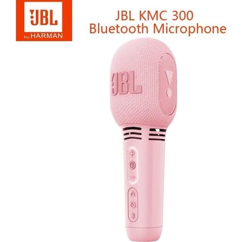 JBL KMC 300 Professional Karaoke Microphone Portable Bluetooth Wireless Speaker Microphone for Phone Handheld Dynamic Mic
