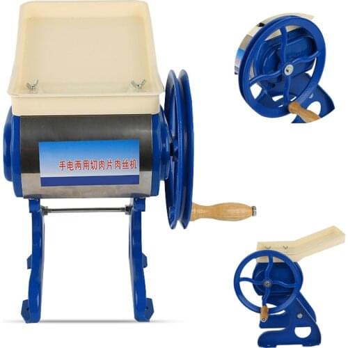 Manual Meat Mincer Grinder Home Hand-Cranked Meat Slicer Cutter Food Processor Chopper