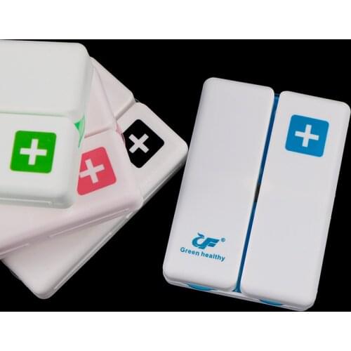 Foldable 7 Days Pill Box Dispenser Drug Tablet Storage Travel Case Holder Medicine Case Container Organizer