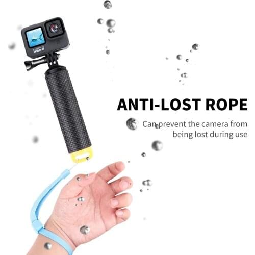 Water Floating Hand Grip Camera Handle Mount Float Monopod Stick For Go Pro Gopro Hero 8 7 6 5 4 Xiaomi Yi SJ4000 SJ5000 Action