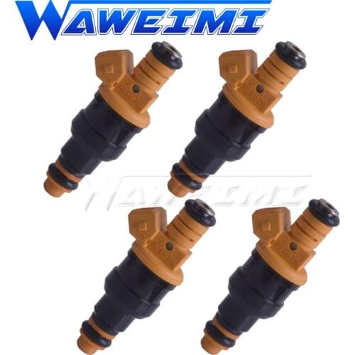 WAWEIMI 4 Pcs New Competitive price Fuel Injector Nozzle OEM 0280150718 for Ford F150 F250 Mercury Capri 5.0L V8 1986