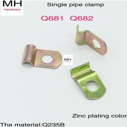 Wire clip single pipe clipQ861